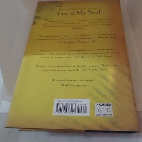 3/$21 Island Beneath the Sea by Isabel Allende Hardcover Book - Picture 4 of 6